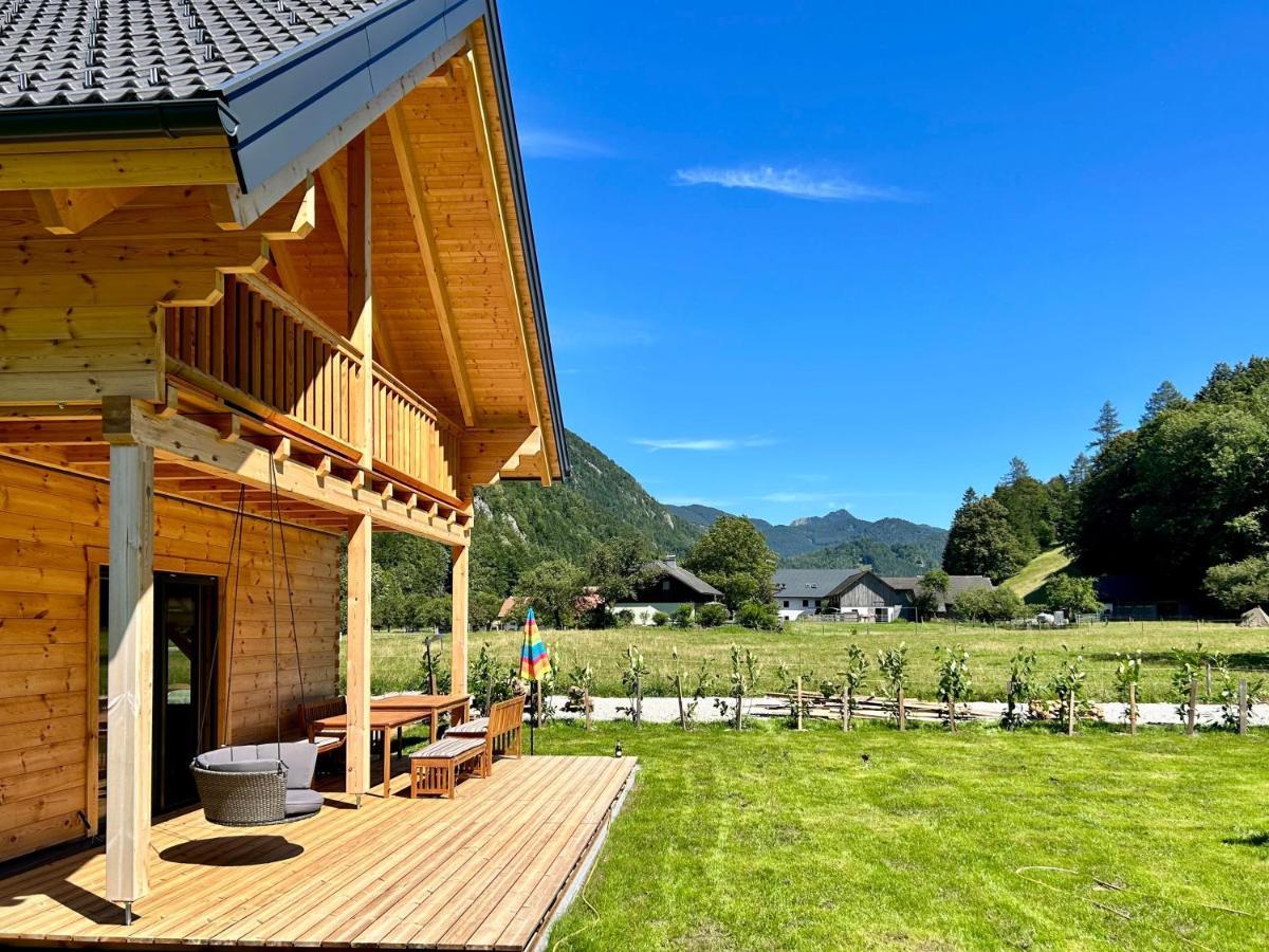Das Gruenhaus - Dein Chalet In Grünau im Almtal Eksteriør billede