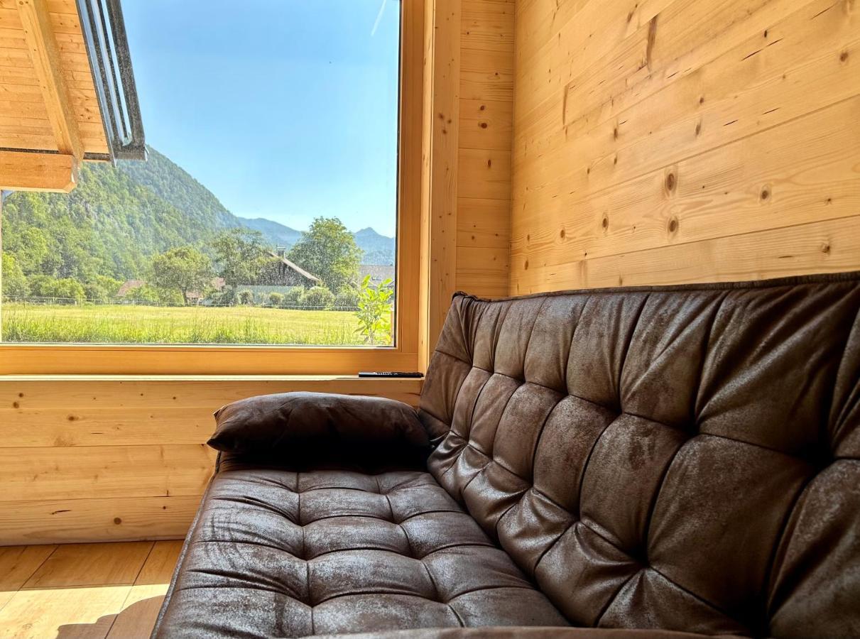 Das Gruenhaus - Dein Chalet In Grünau im Almtal Eksteriør billede
