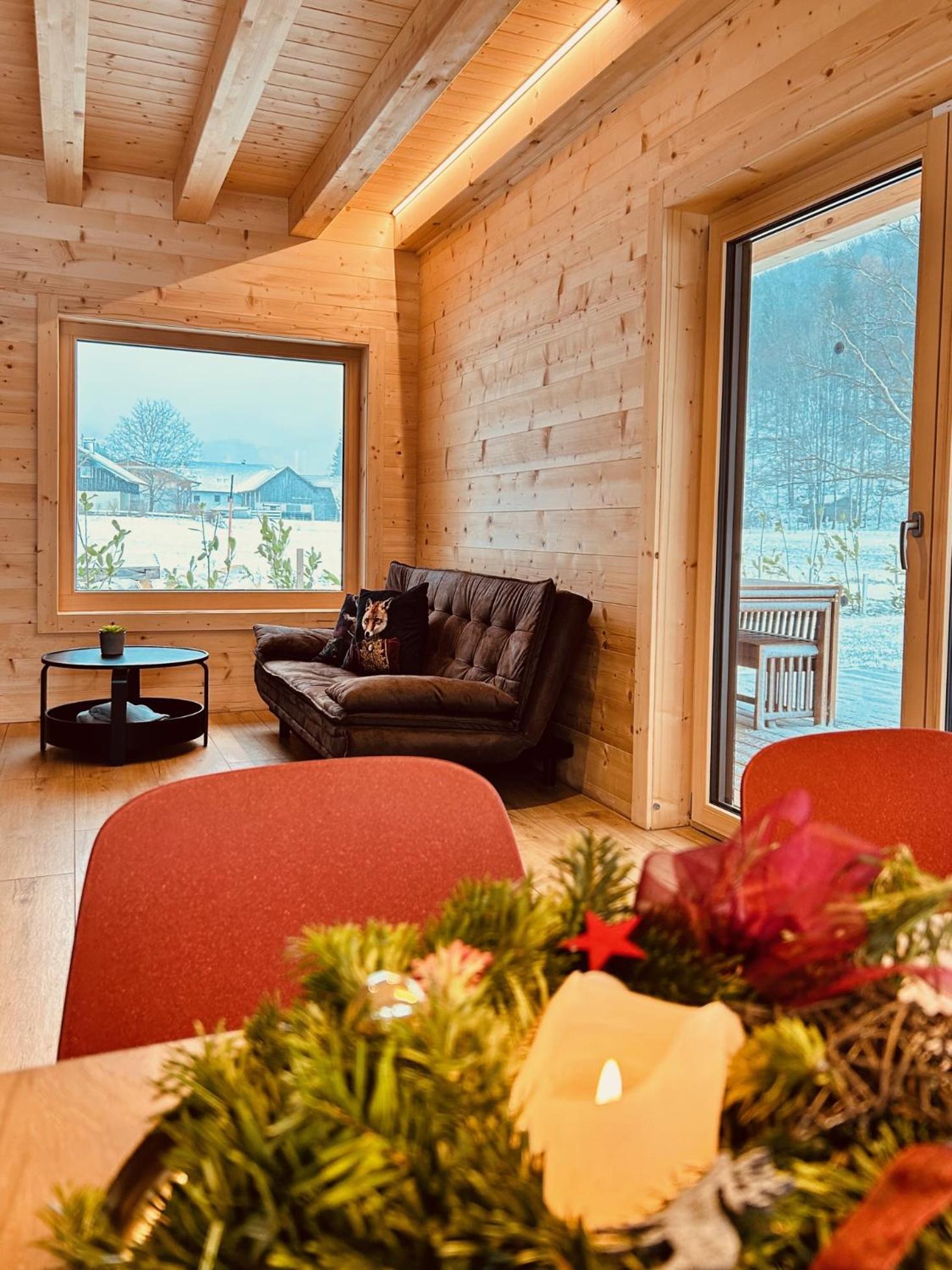 Das Gruenhaus - Dein Chalet In Grünau im Almtal Eksteriør billede